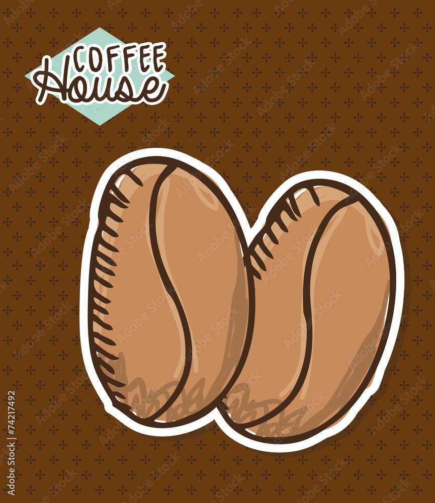 Obraz premium coffee design