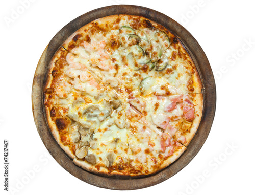 Delicious italian mix pizza