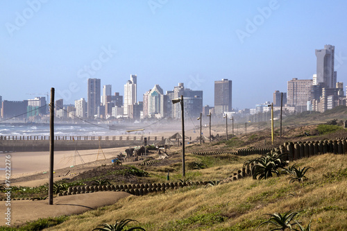 View of Dune Rehabilitation on Durban's Golden Mile