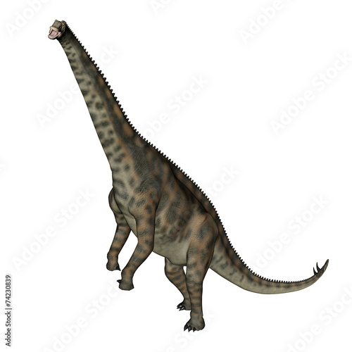 Spinophorosaurus dinosaur standing up - 3D render