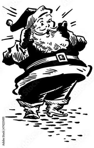 Surprised Santa