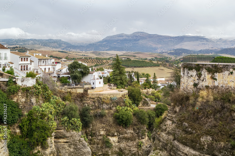 canyon in Ronda, Spain