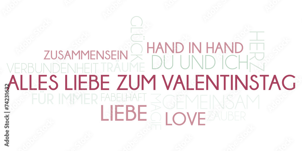 Obraz premium Liebesgruß