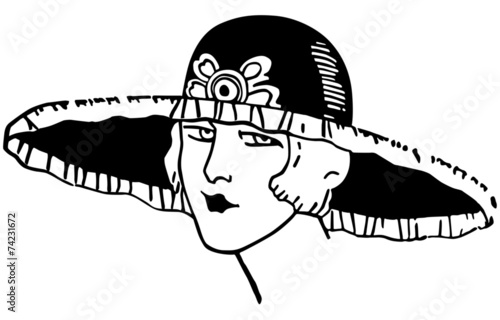 Stylish Deco Gal