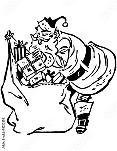 Santa Claus With Sack