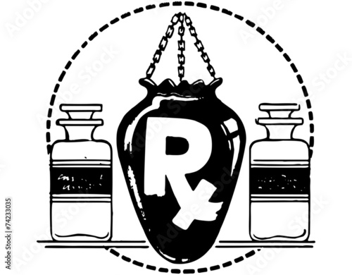 RX With Two Bottles Of Medicine