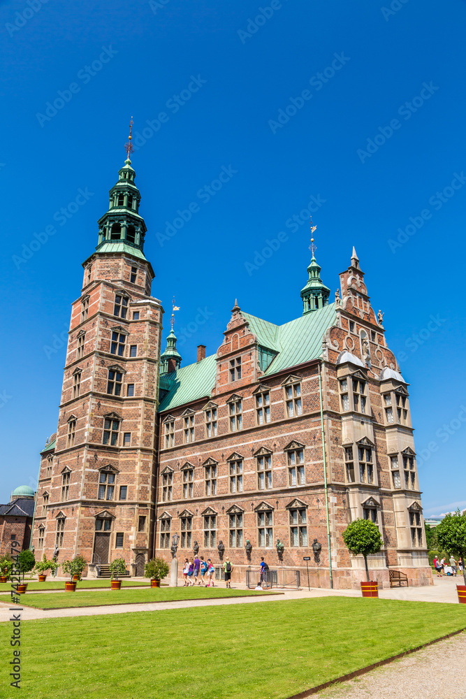 Copenhagen Rosenborg Slot castle Copenhagen Rosenborg Slot castle