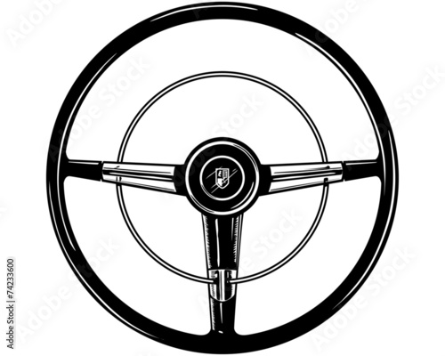 Retro Steering Wheel