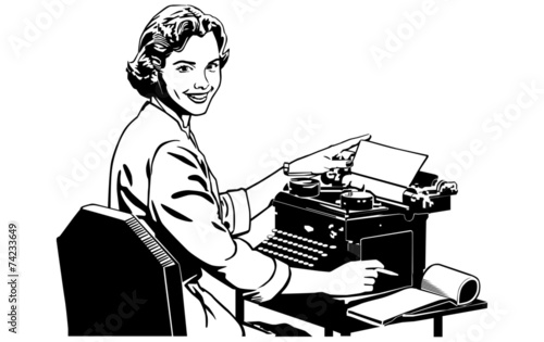 Retro Secretary