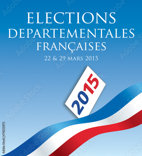 Elections départementales 2015 France-3