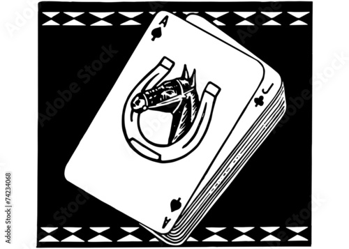 Racehorse Playing Cards