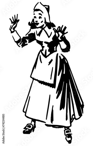 Pilgrim Woman