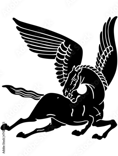 Pegasus Horse Silhouette