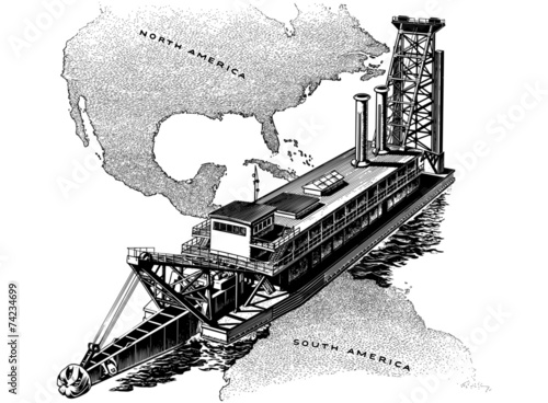Panama Canal Gate
