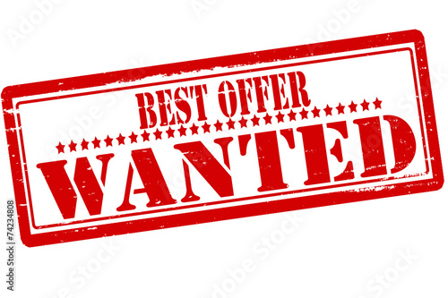 Best offer wanted