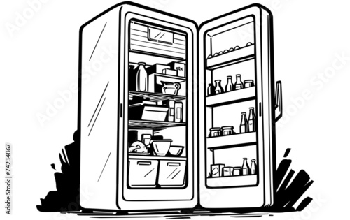 Open Fridge
