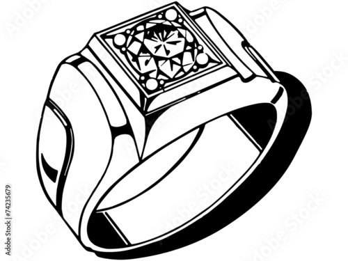 Mens Diamond Ring