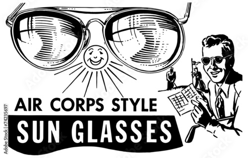 Mens Air Corps Sunglasses