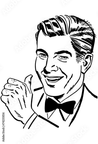 Man With Thumbs Up