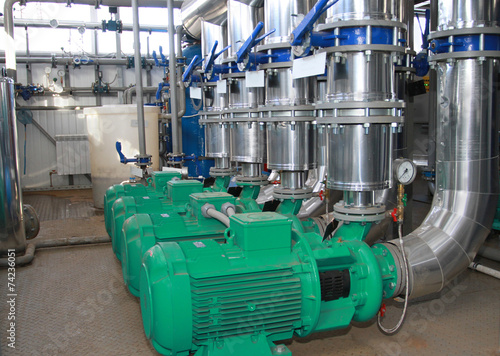 Group of powerful pumps