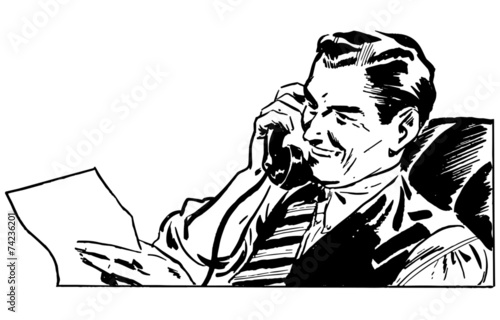 Man On The Phone