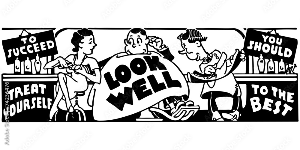 Fototapeta premium Look Well