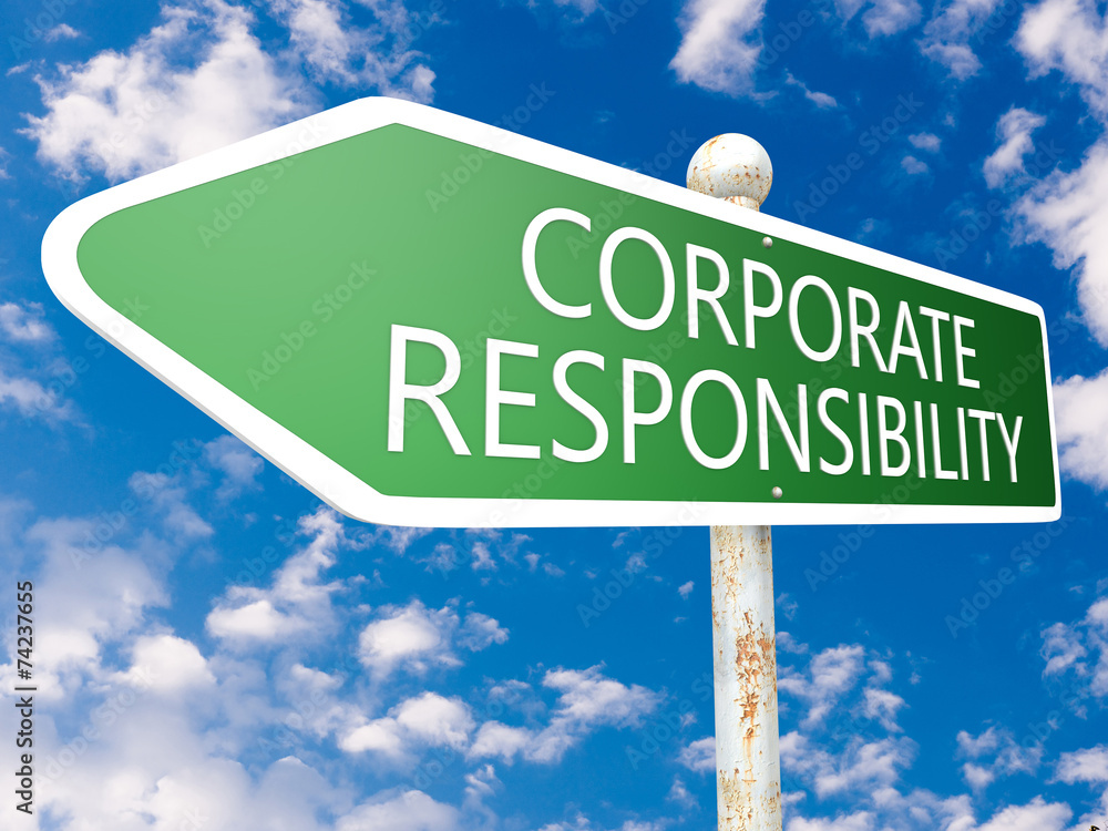 Corporate Responsibility - obrazy, fototapety, plakaty 
