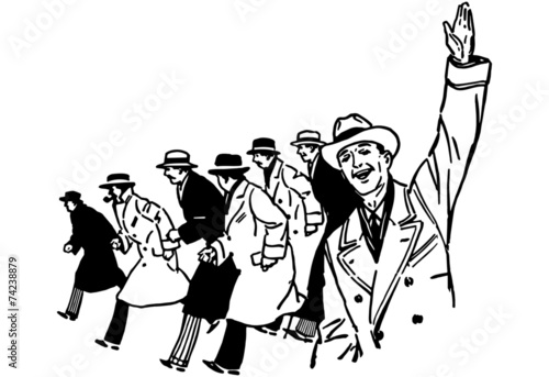 Group Of Men