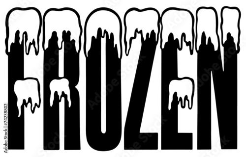 Frozen Text Header