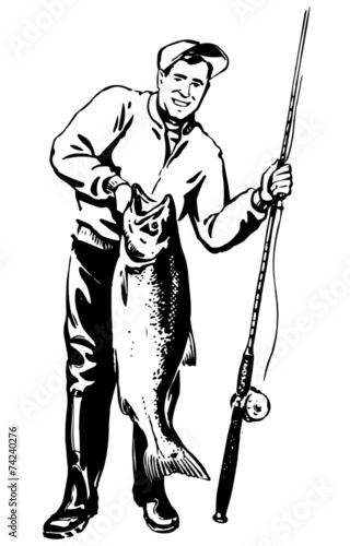 Fisherman With Fish