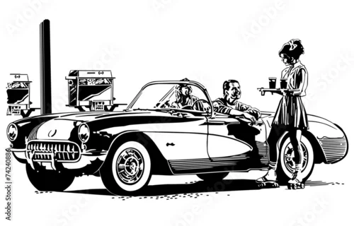 Obraz Drive In Burgers