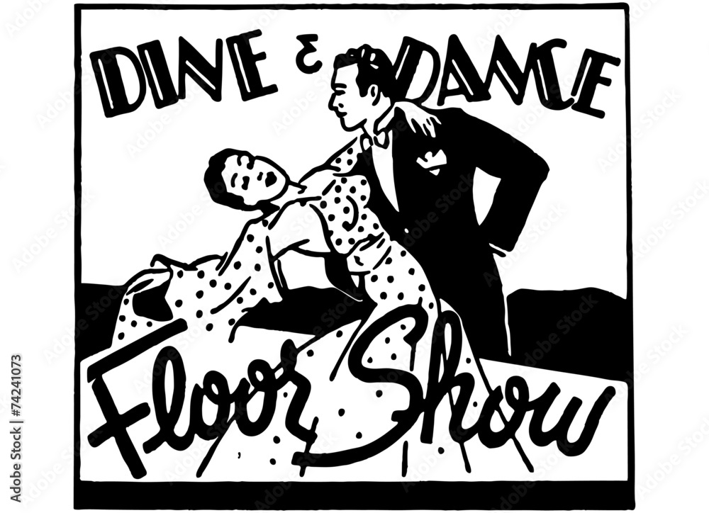 Dine And Dance Floor Show