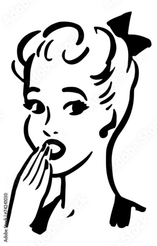 Dismayed Woman