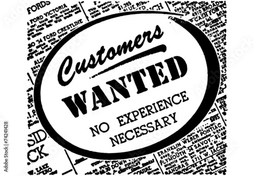 Customers Wanted