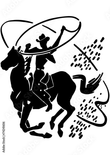 Cowboy With Lasso