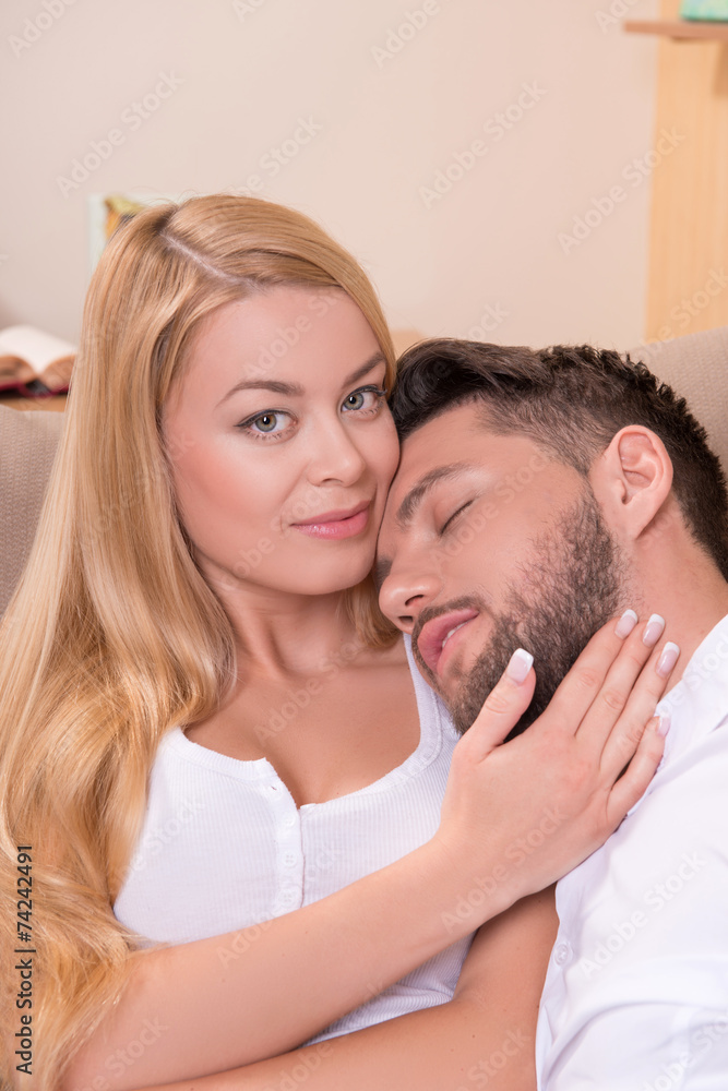 Happy couple in love Happy couple in love