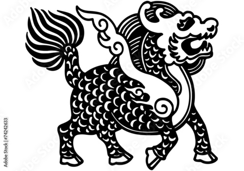 Fototapeta Naklejka Na Ścianę i Meble -  Chinese Lion