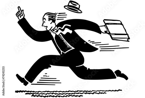 Businessman Running