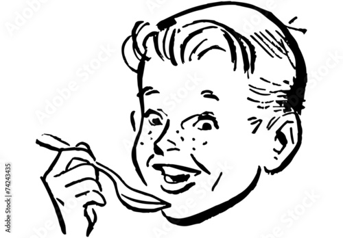 Boy With Spoon