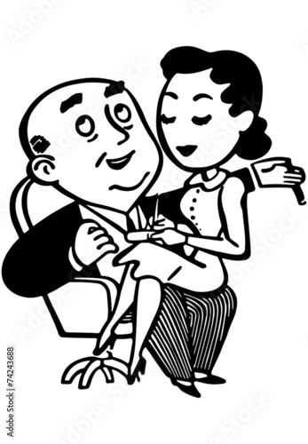 Boss Dictating A Letter