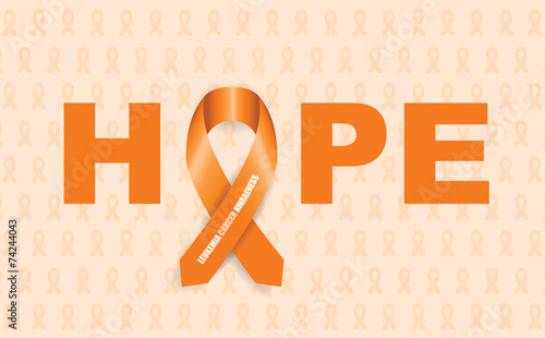 leukemia cancer awareness ribbon
