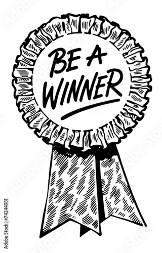 Be A Winner Ribbon