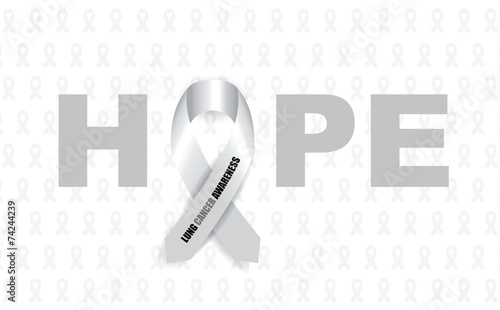 lung cancer ribbon