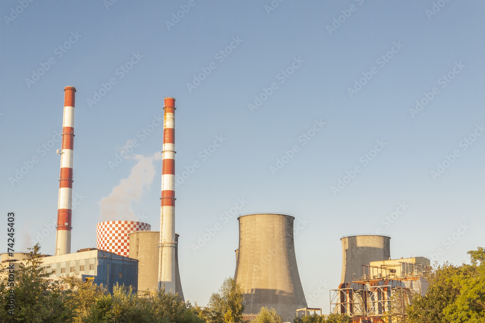 Thermal power station Lagisza, Poland.
