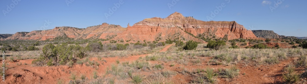 Capitol Peak in Palo Duro Canyon