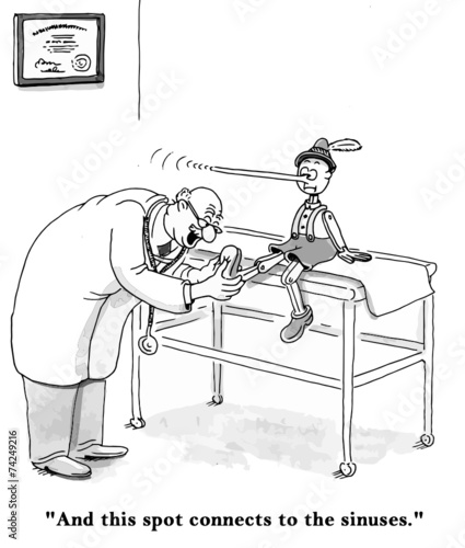 "And this spot connects to the sinuses."