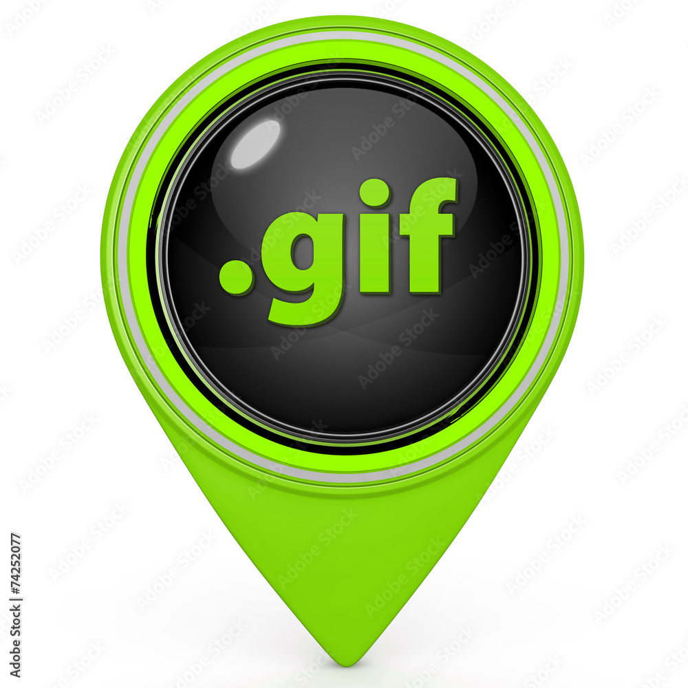 .gif pointer icon on white background .gif pointer icon on white background