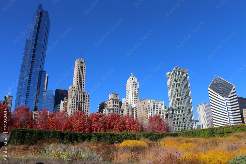 Chicago in autumn Chicago in autumn