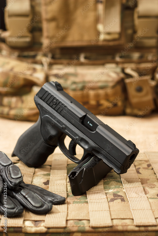 Obraz premium the gun