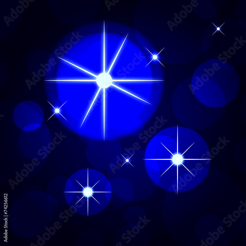 Weihnachten Karte Sterne Hintergrund Vektor